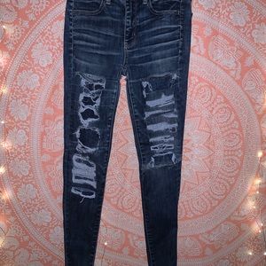 Super Super Stretch X American Eagle Skinny Jeans